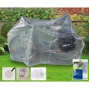 Fahrrad Abdeckung transparent 230x120cm, Fahrrad Schutzhülle, Abdeckplane