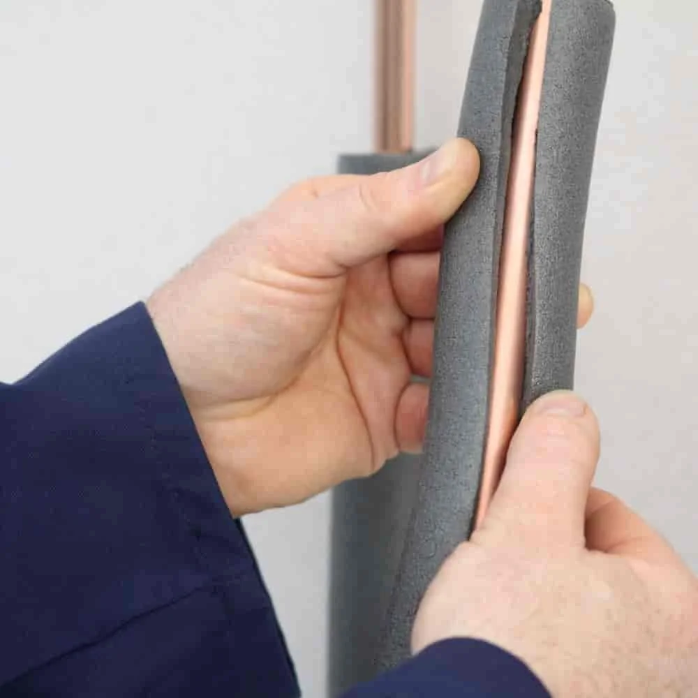 Rohrisolierung 28mm Kautschuk 2m, Heizung, Kälte, GEG