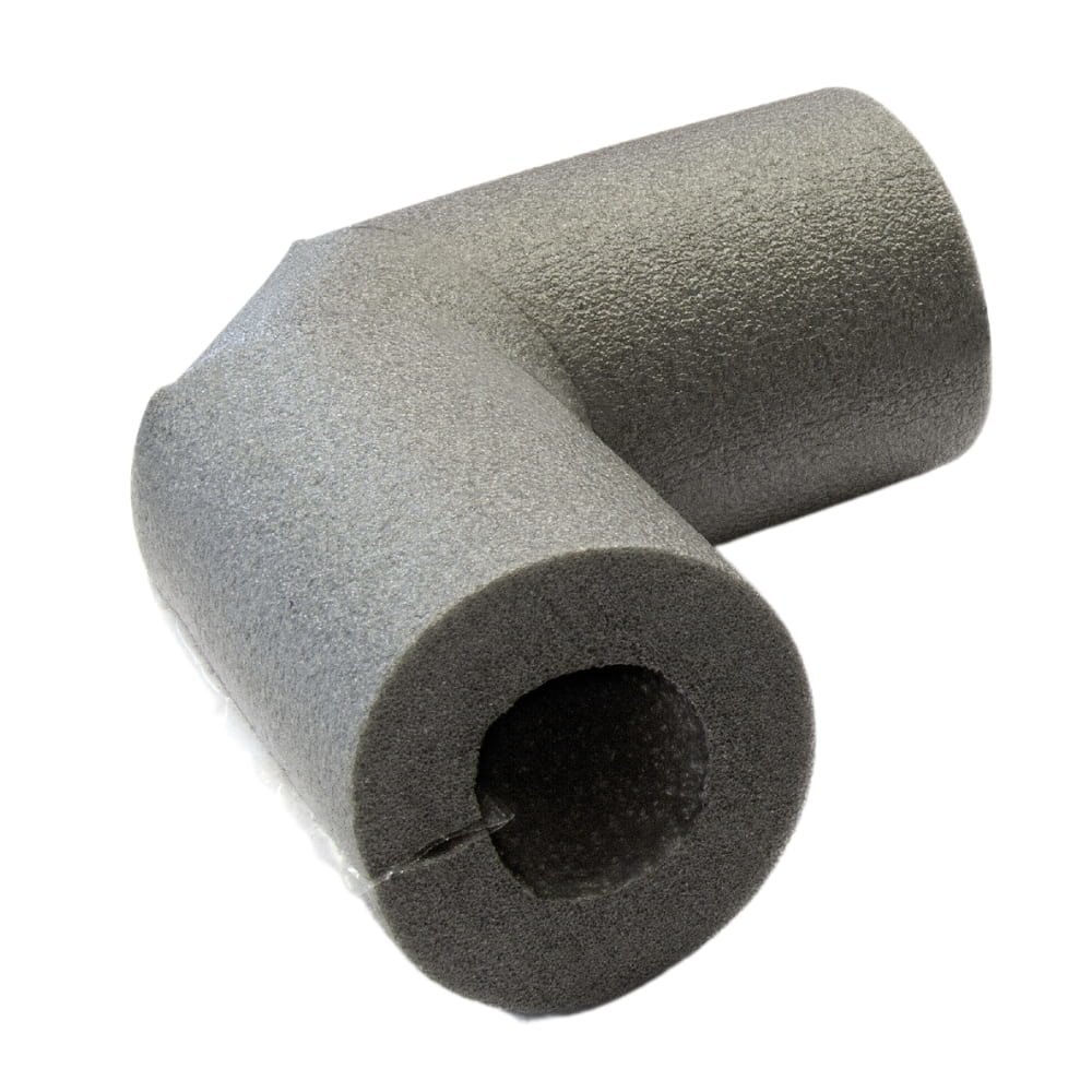 Selbstklebende Dämmung, Rohrisolierung Bogen, 18 mm, Heizungsrohr Dämmung