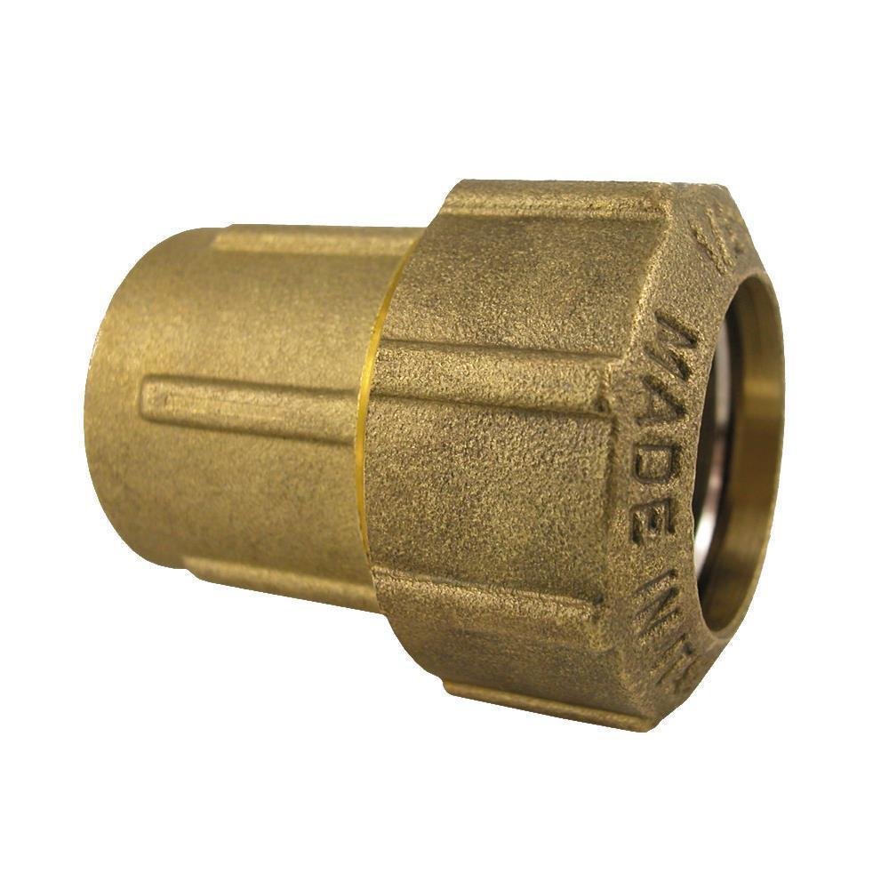 PE Rohr Verschraubung, Messing Kupplung, 25mm, 3/4" IG, Trinkwasser, Boni-Shop