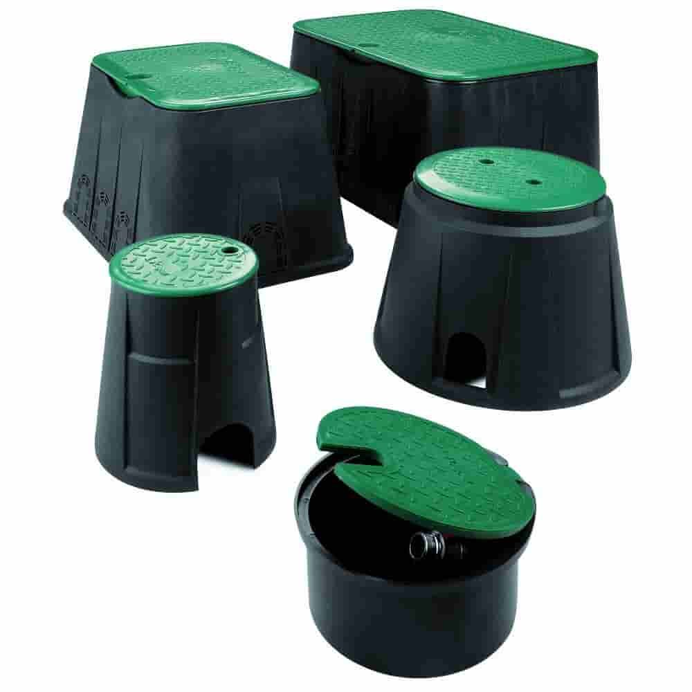 Ventilschächte, Ventilschacht Garten, Bewässerungsschacht Kunststoff