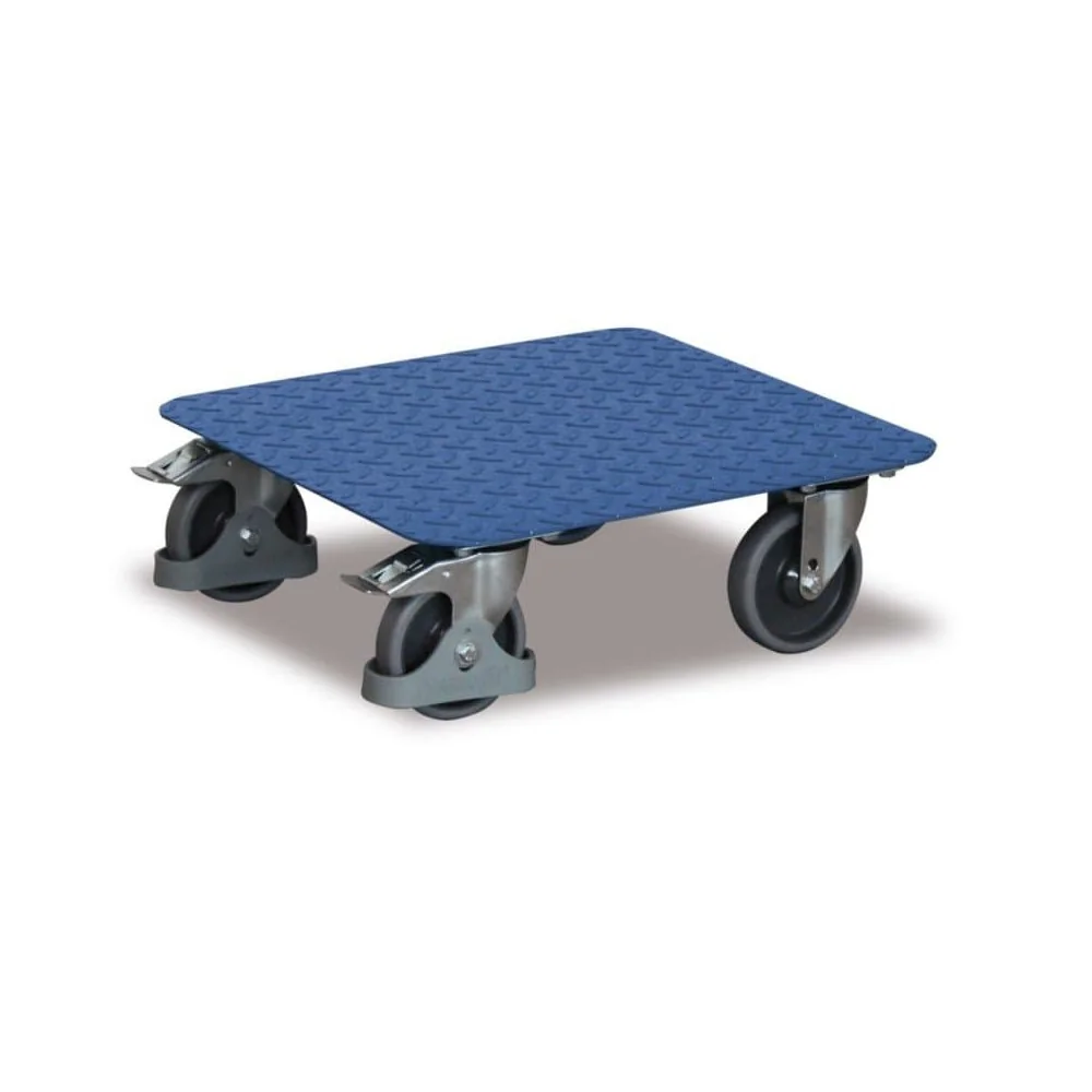 Kistenroller, Transportroller, 400kg, Riffelblech Ladefläche