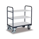 ESD Wagen, Etagenwagen mit 3 Böden, EasySTOP, Boni, 250 kg Traglast