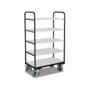 ESD Etagenwagen, Werkstattwagen ESD, 5 Böden, EasySTOP