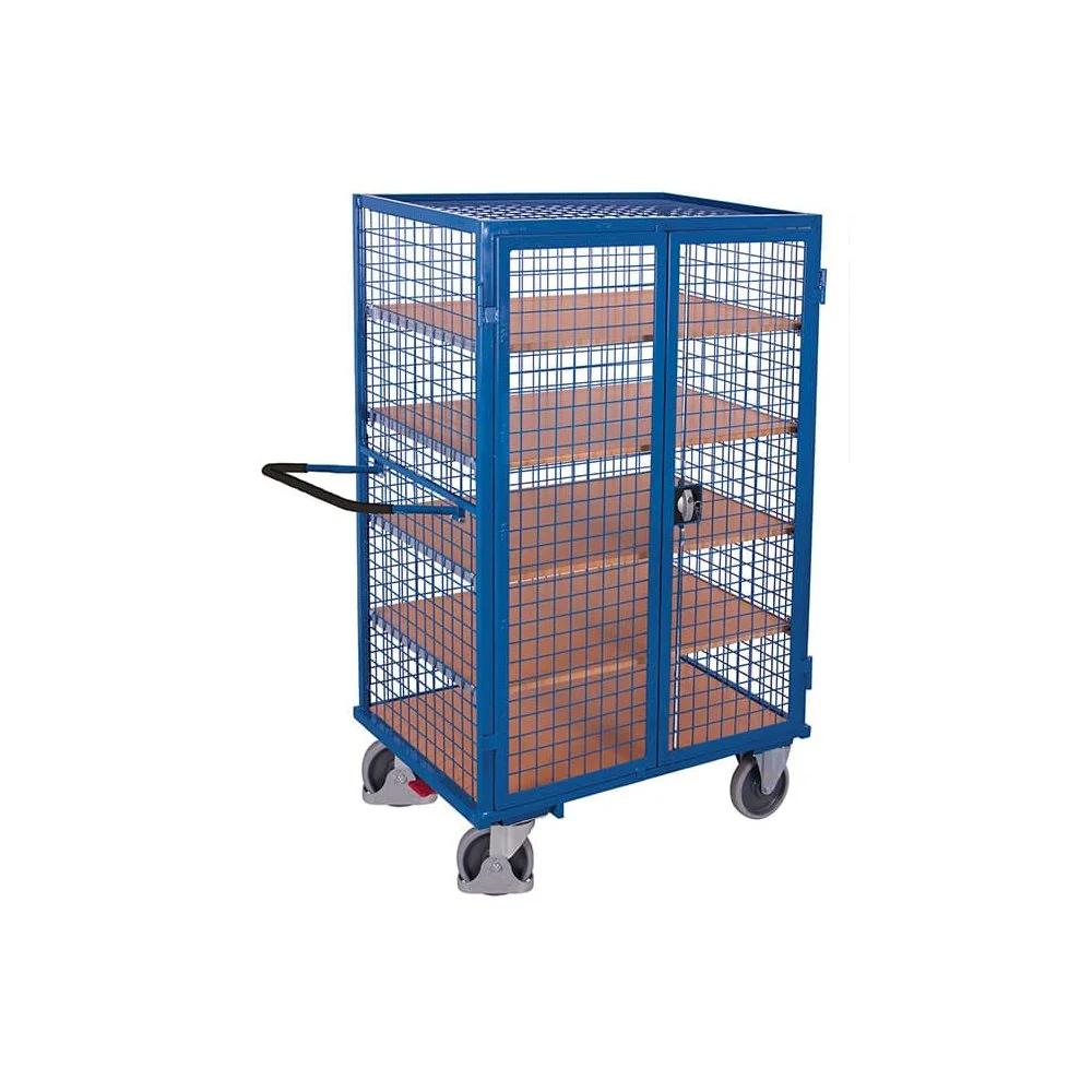 Etagenwagen, Boni, Lagerwagen, 500 kg Traglast, abschließbar