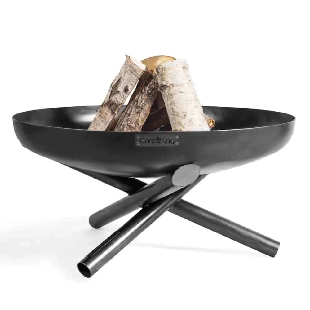 Feuerschale 70 cm, Stahl, Garten Feuerstelle