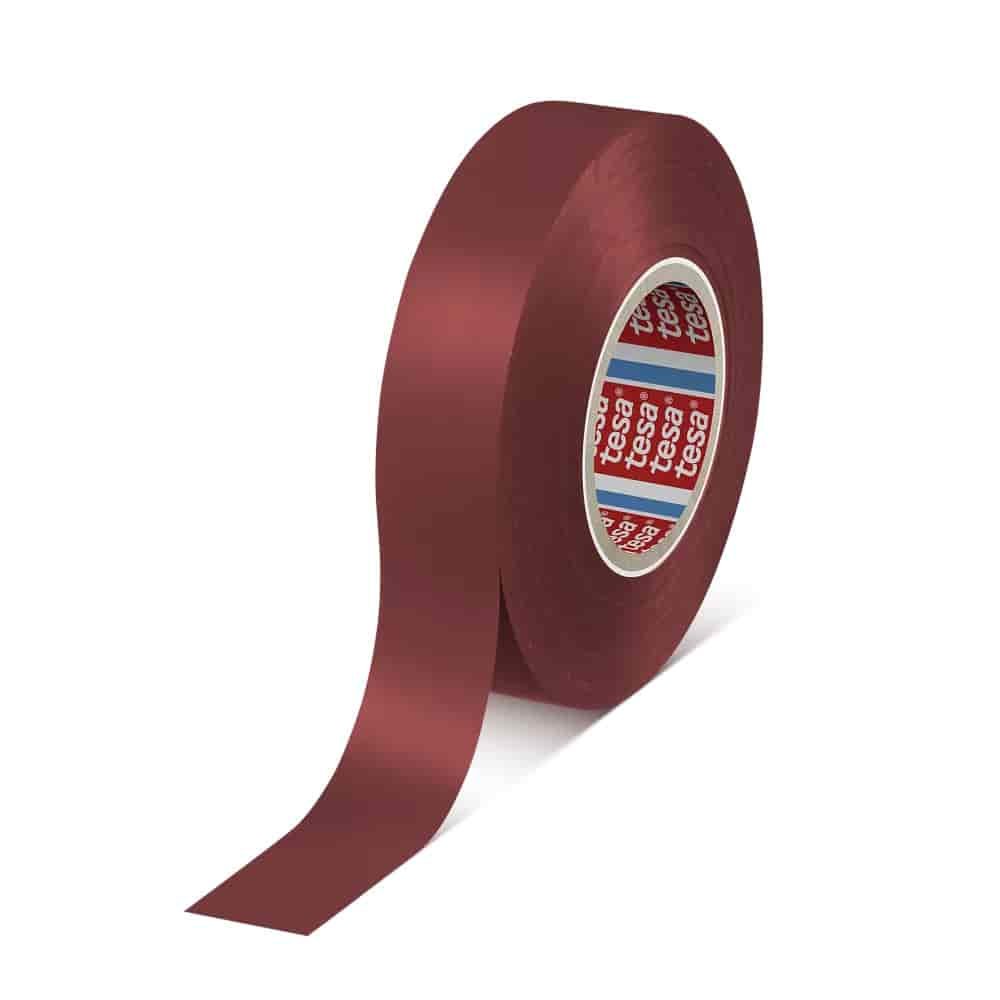 Isolierband, PVC, Elektro, rot, 19mm, 33m, UV-beständig