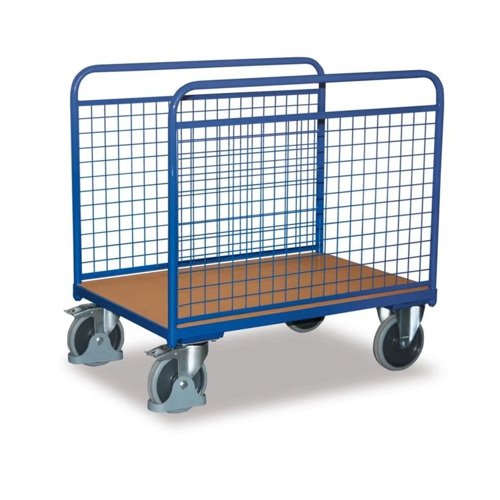 Drahtgitterwagen, Seitenbügelwagen, Gitterwagen, EasySTOP, 500 kg