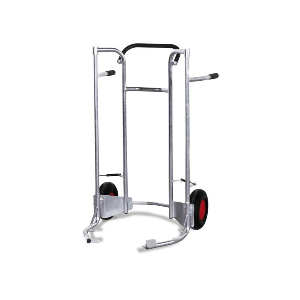 Reifenkarre, 200 kg Traglast, Boni, verzinkt, Vollgummibereifung