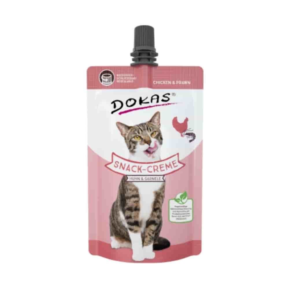 Katzenleckerli, Katzen Snack Creme Huhn & Garnele, 90g