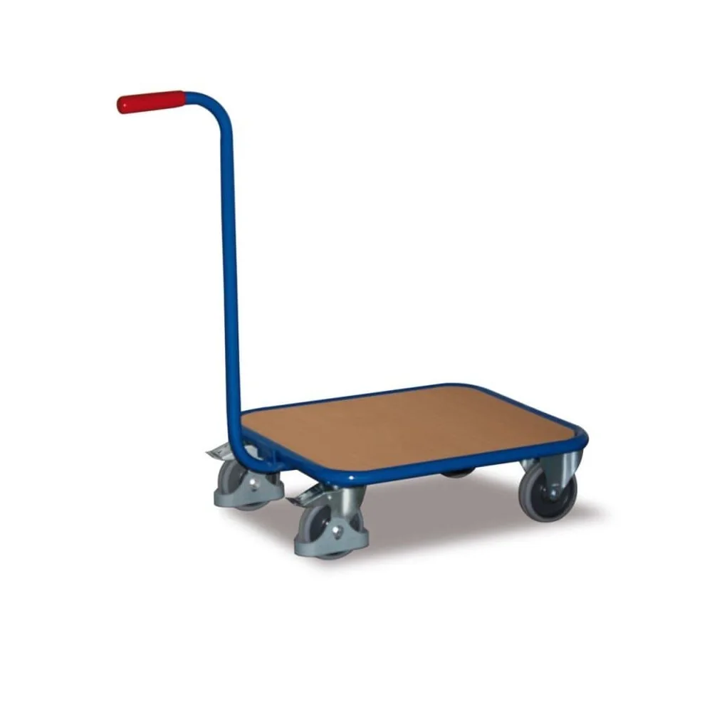 Griffroller, Transportroller, Holz Ladefläche, 250 kg Traglast