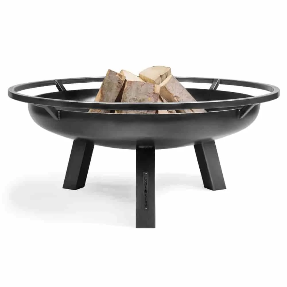 Feuerschale PORTO 60 cm, Naturstahl, Gartenfeuer