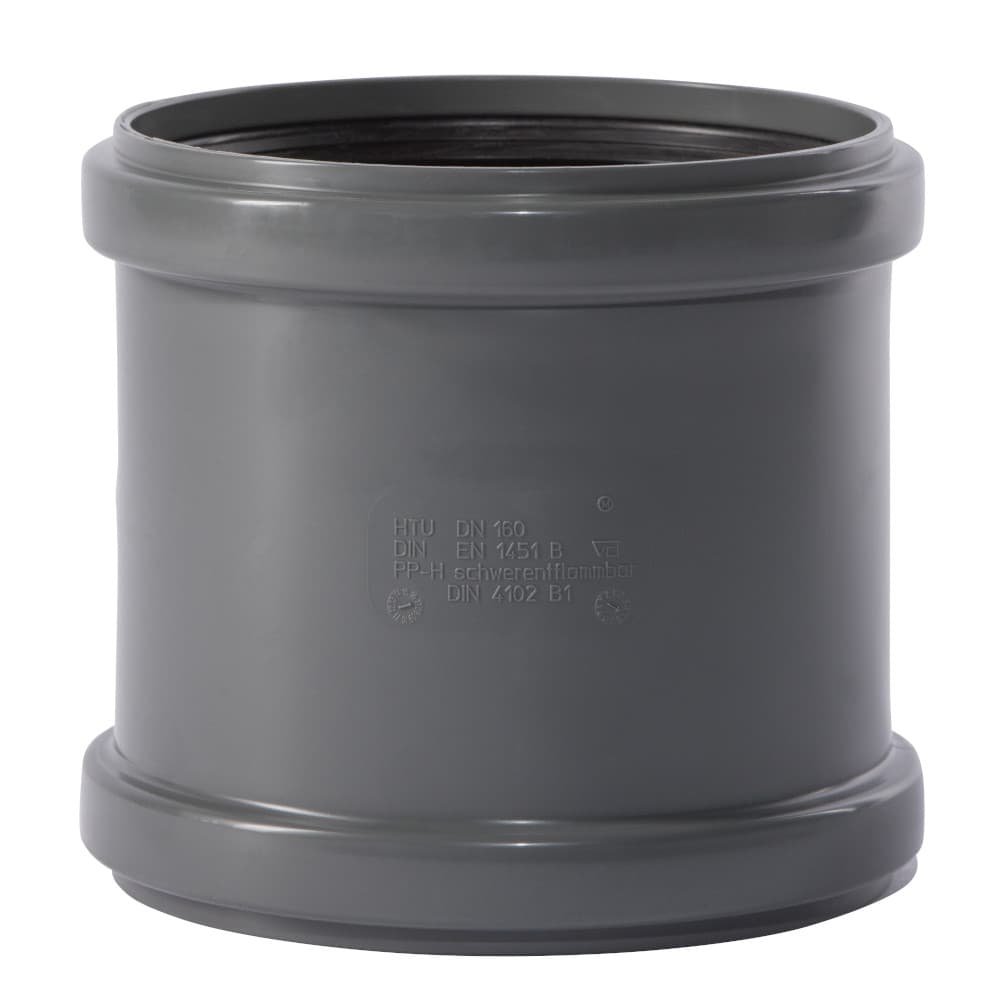 HTsafeU Überschiebmuffe DN/OD 160