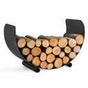 Kaminholzregal Stahl, Brennholzregal, Holzstapelhilfe, 70x45cm