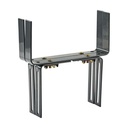 Blumenkastenhalter 1 Paar, Typ H, zweifach verstellbar, anthrazit