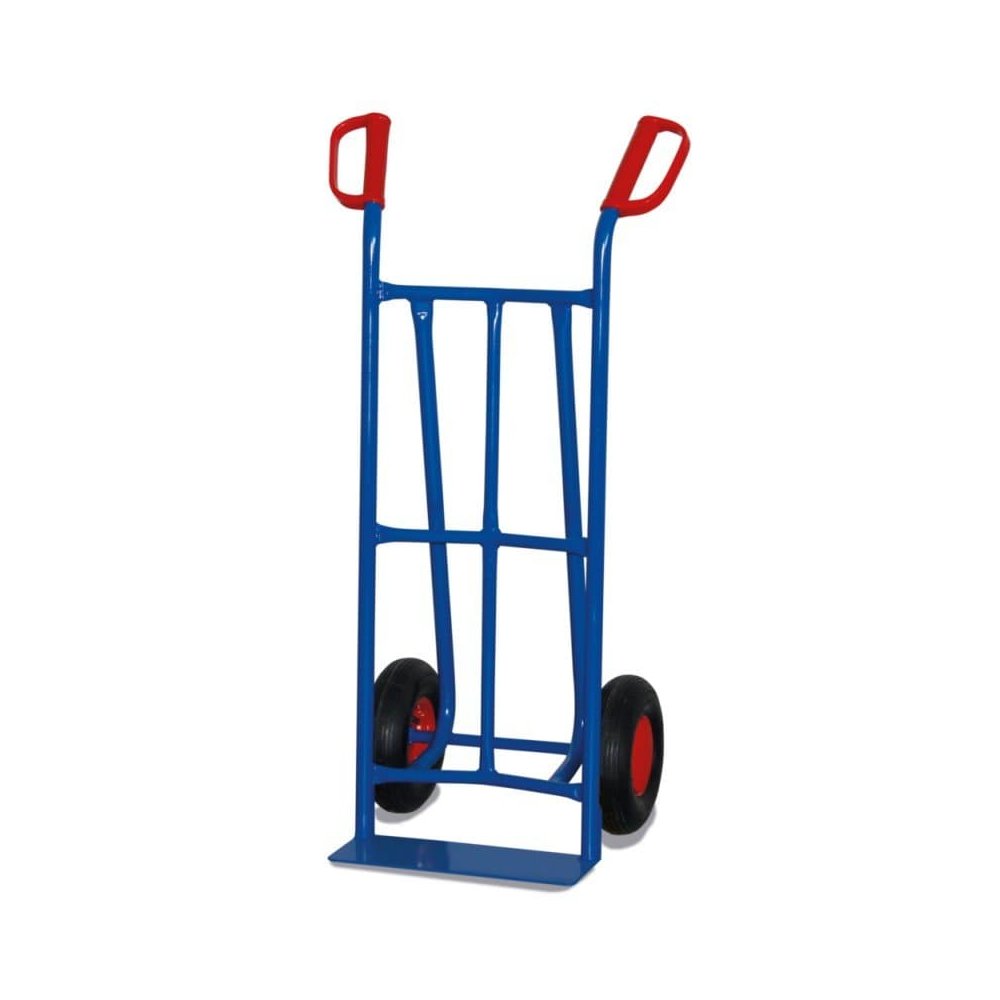 Stahlrohrkarre, Schubkarre 200 kg, Boni, mit Luftreifen