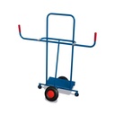 Plattenkarre, Transportkarre mit Luftreifen, 250kg Traglast, Längstransport