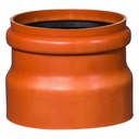 KG Rohr DN 250, KGUSM Anschluss, Steinzeug Muffe, Abwasserrohr, Kanalrohr