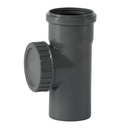 HT Rohr 75, HT Reinigungsrohr, Abwasserrohr DN 75, Polypropylen