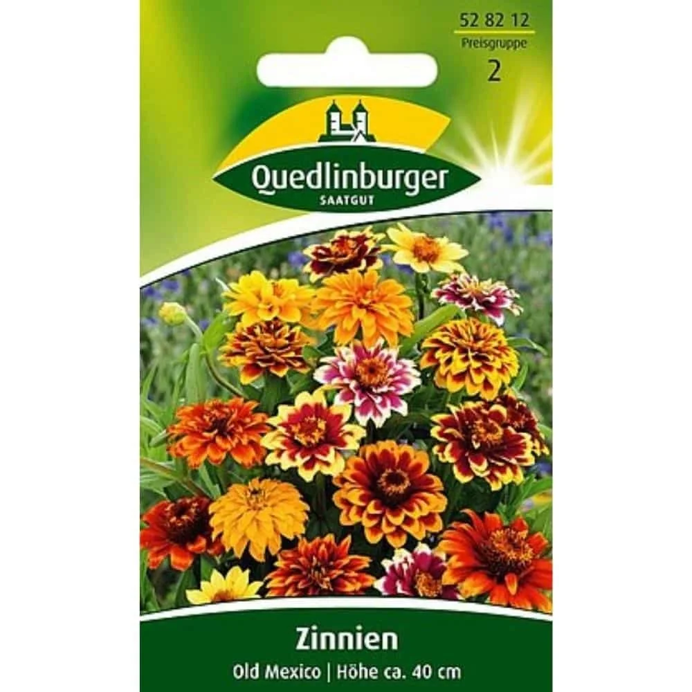 Zinnien Samen, Old Mexico, Sommerblumen Mischung