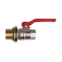 Tank Durchführungs Set mit 3/4" Hebelkugelhahn