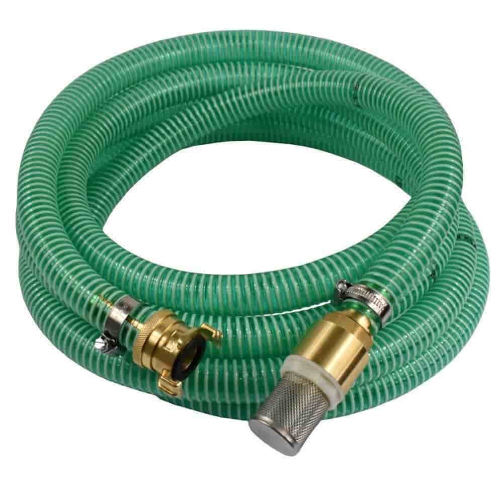 Saug Druckschlauch Set, 25mm, 3m, mit Saugkorb, Rückschlagventil, Saugkupplung