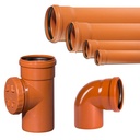 KG Rohr DN 160, Abwasserrohr DN 160, Kanalrohr, PVC Rohr