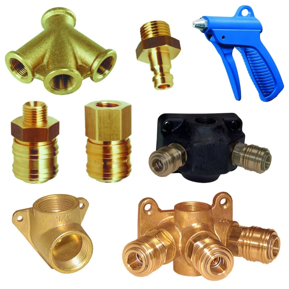 Druckluftkupplung, Druckluftverteiler, NW 7.2, Schnellkupplung