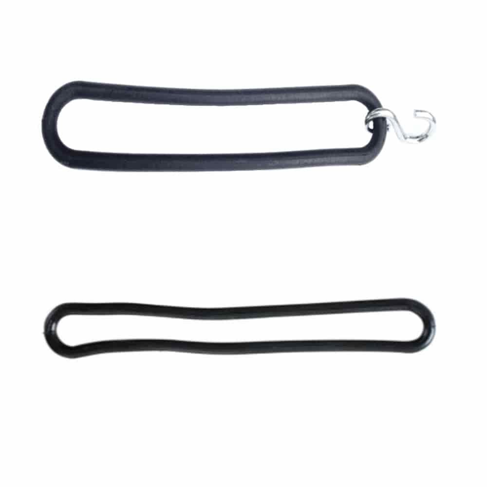 Planenspanner, Spanngummis oval, Gummispanner für Planen & Netze