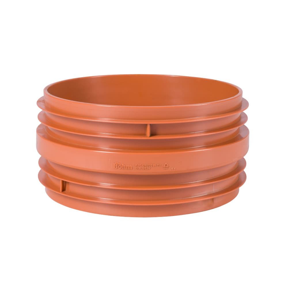 Schachtfutter DN 200, KG Rohr, Abwasserrohr, Kanalrohr