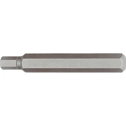 10mm Sechskant Bit, 4mm Inbus, 75mm S2 Stahl