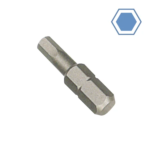Innensechskant 5mm, 1/4 Zoll, Innensechskant kurz, 25mm