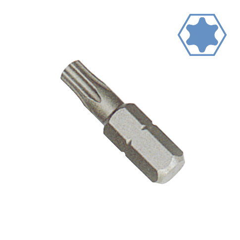 1/4" Torx T9, L=25mm 