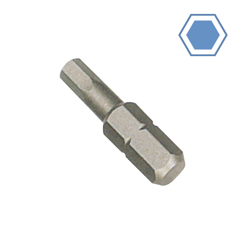 Inbus 4mm, Inbusschlüssel, 1/4 Zoll, L=30mm