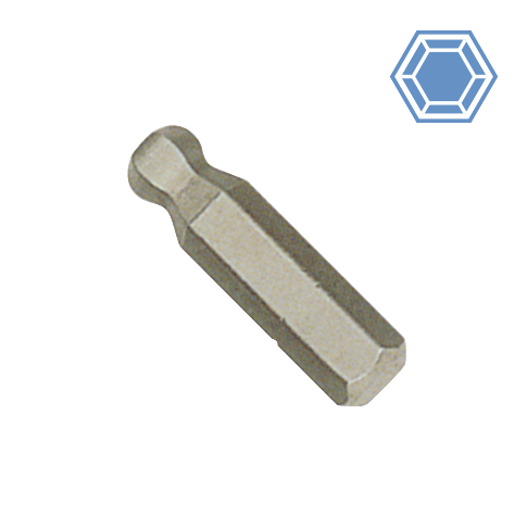 Inbus Kugelkopf 6mm, Innensechskant mit Kugelkopf