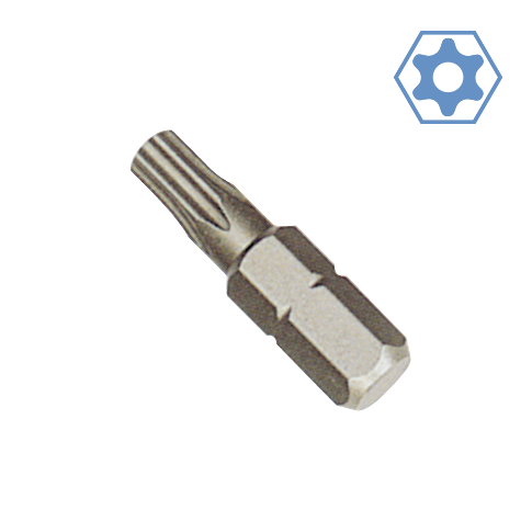 Torx Bit, mit Stirnloch, TT10, 30mm, Boni