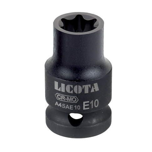 Schlagschraubernuss, Aussen Torx Nuss E24, 1/2 Zoll, Cr-Mo, Stecknuss Schlagschrauber