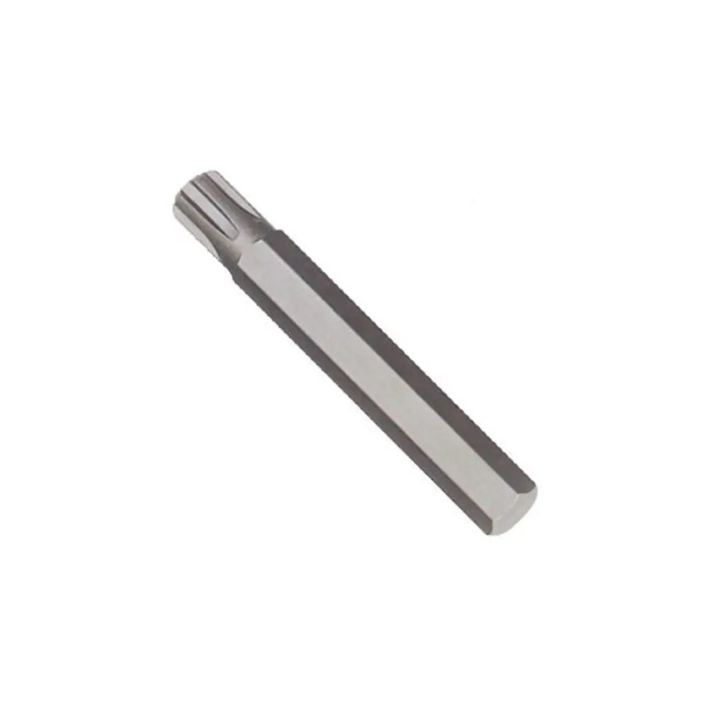10mm Hex Bit, Ribe Bit, 75mm, S2 Stahl, 75mm Bit