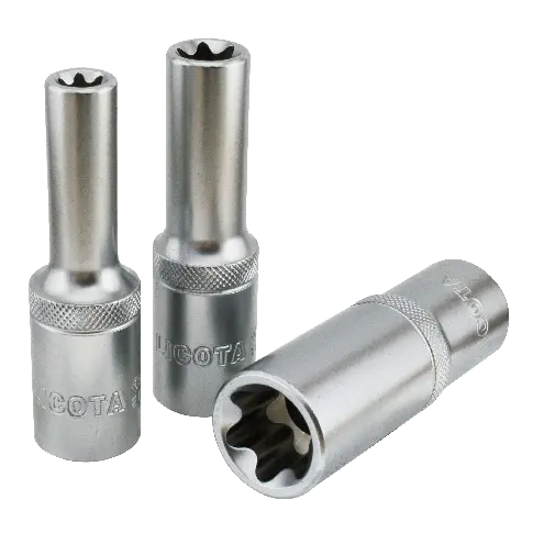 Torx Nuss E12, Aussen Torx, 1/2 Zoll, CrV, 76mm -