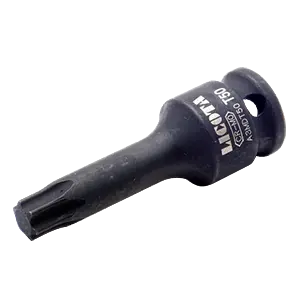 Torx Nuss T50, 3/8 Zoll Schlagschrauber Nuss, Cr-Mo, 60mm Länge