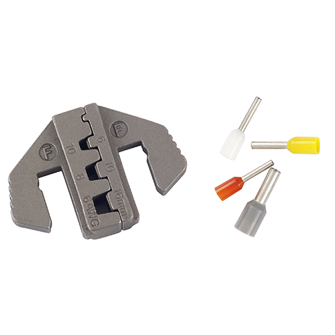 AWG 10 / 8.0 / 6.0 Einsatz für Crimp-Zange - Aderendhülsen 