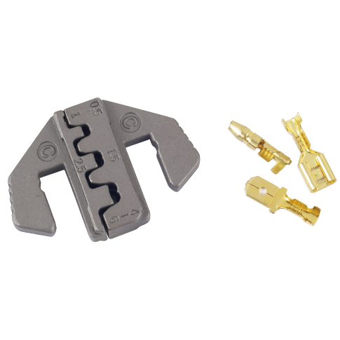 AWG 20-18 / 16-14 / 12-10 Einsatz für Crimp-Zange - Kabelschuhe 