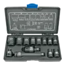 Steckschlüsselsatz, 1/2 Zoll, Schlagschrauber Nüsse Set, 13-teilig, Cr-Mo