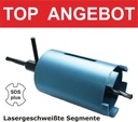 Laser 68 x 100 mm mit SDSplus-Schaft 115mm + Zentrierbohrer 