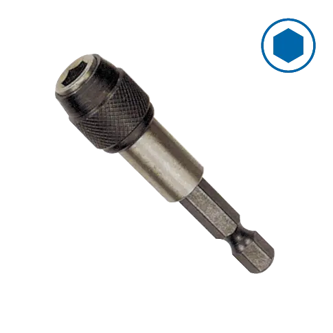 Bithalter, magnetisch, Schnellwechsel, 6,35mm Hex, 60mm