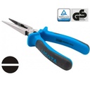 Spitzzange 140mm Flachrundzange mit Schneide DIN ISO 5745 + GS - #190926