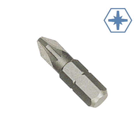 Pozidriv Bit, Kreuzschlitz Bit, PZ0, Power Bit, 25mm