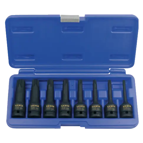 Schlagschrauber Steckschlüssel Set, Nuss Set, Torx, 1/2 Zoll, Industriequalität