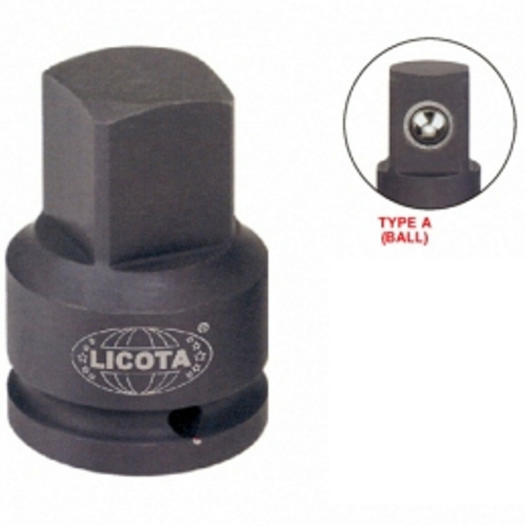 Schlagschrauber-Adapter Cr-Mo 1/2" (F) ---> 3/4" (M) 