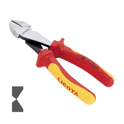 Seitenschneider 180mm, VDE Seitenschneider isoliert, Elektriker Profi Werkzeug